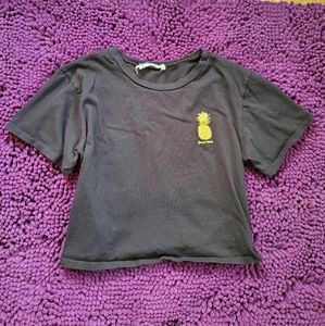 Pineapple crop top